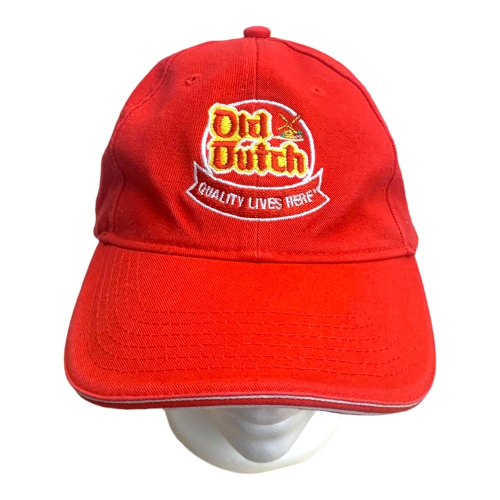 Old Dutch Brand Logo Windmill Quality Lives Here Baseball Cap Hat